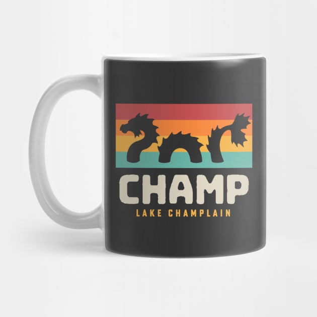 Champ Lake Champlain Monster American Folklore by PodDesignShop